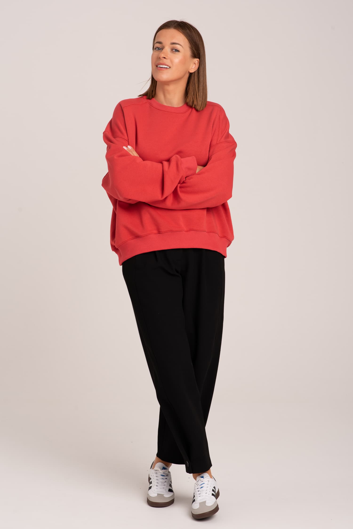 Koralowa bluza Nora