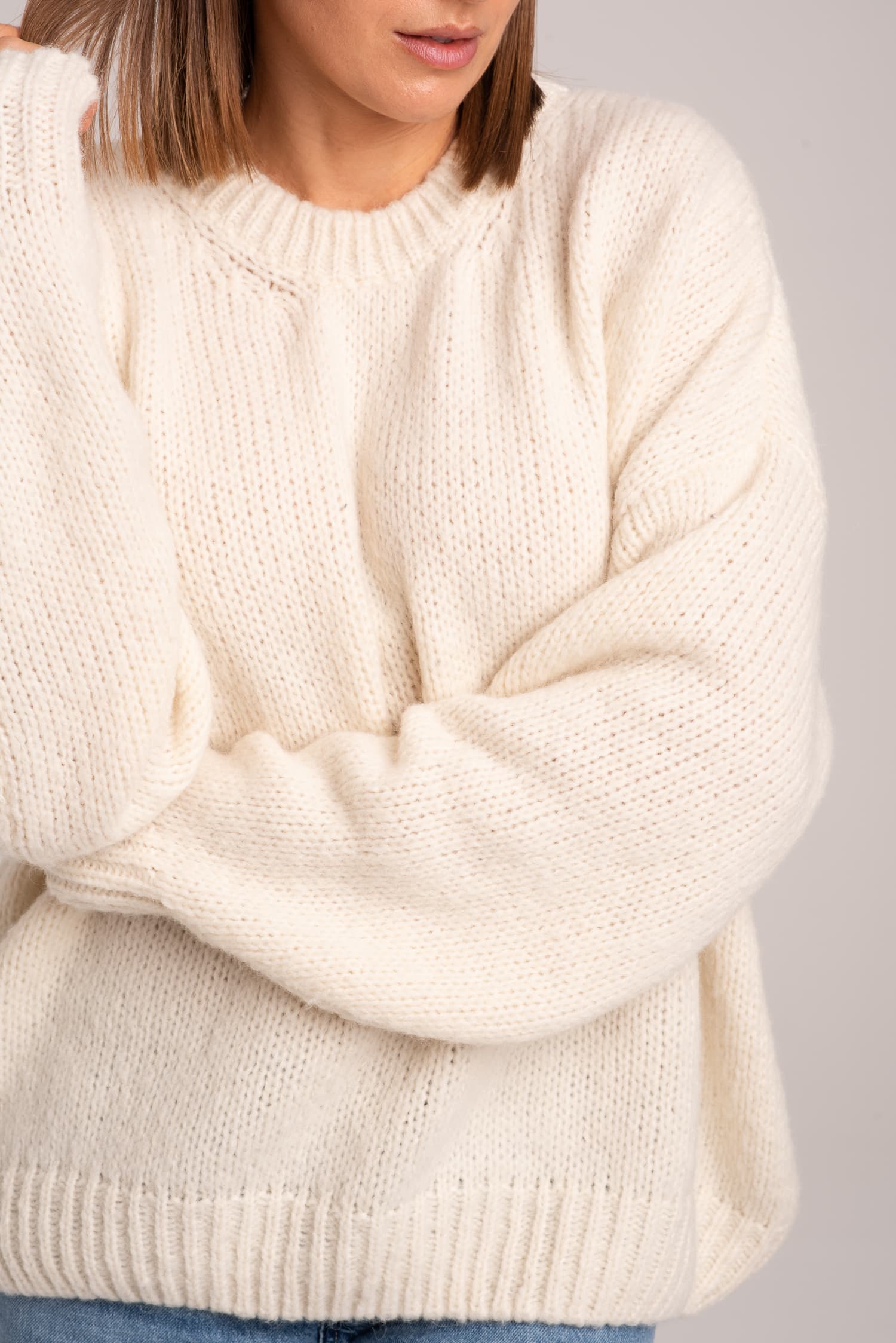 Sweter Sophie Ecru — zdjęcie 4