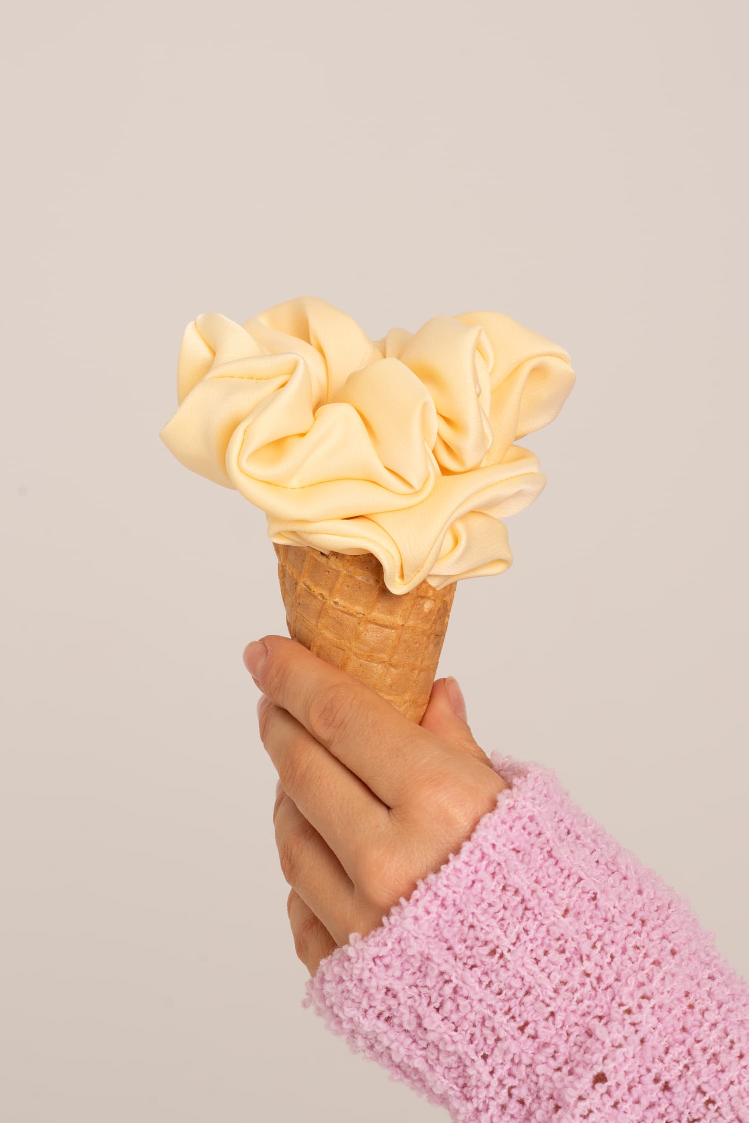Gumka do włosów scrunchie (kolory) — zdjęcie 4