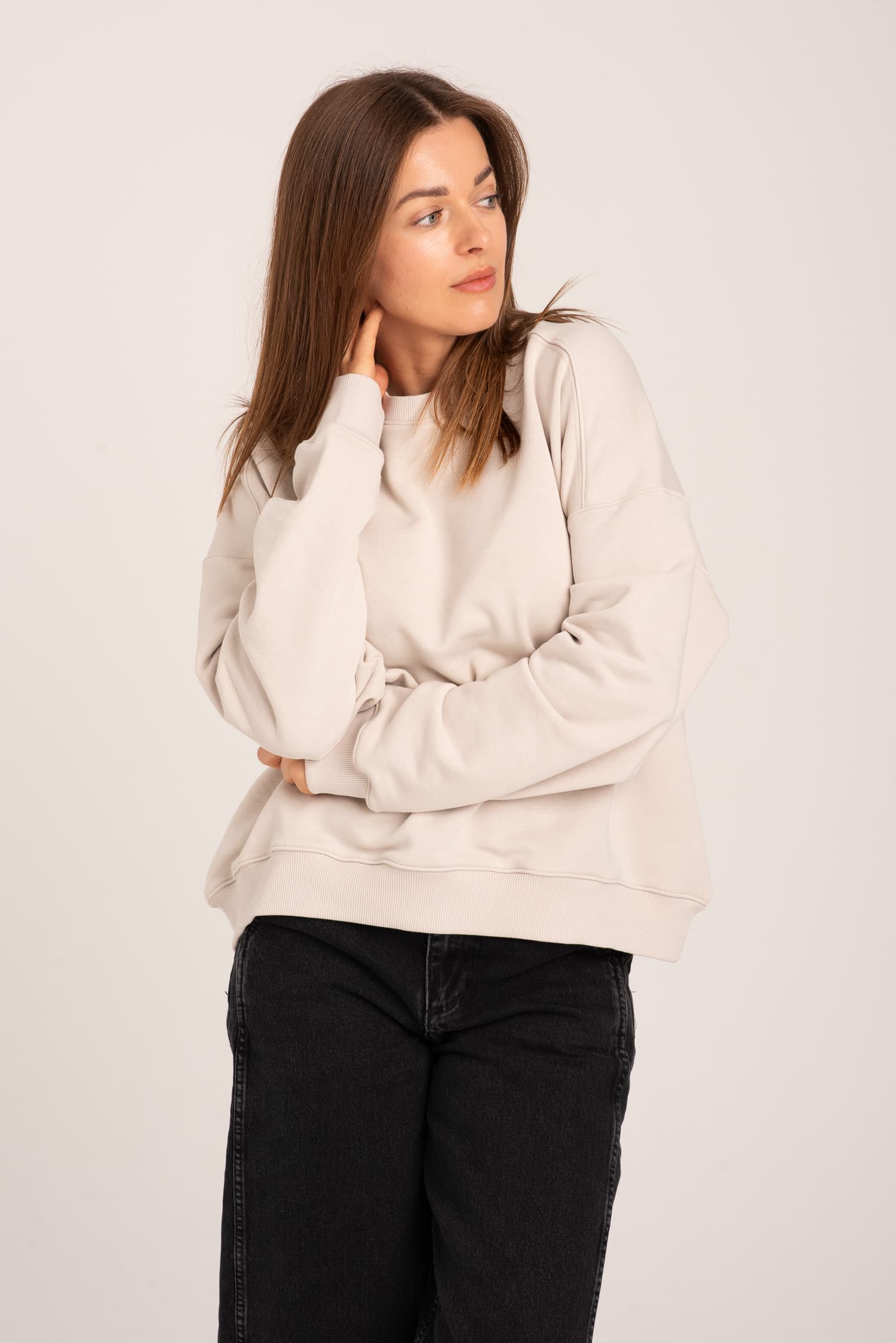 Beżowa bluza NORA (jasny beż)