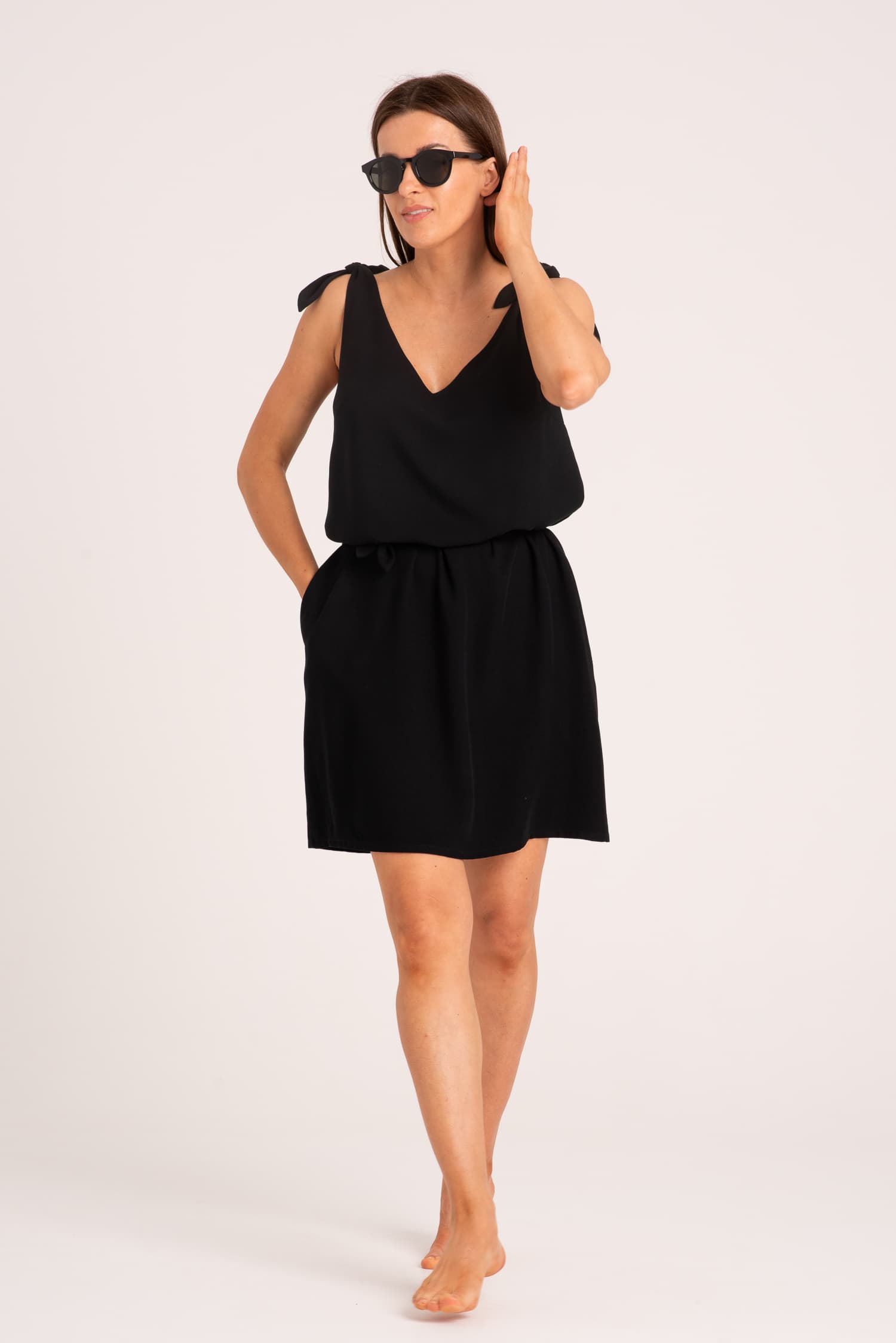 Letnia sukienka SAMAR - czarna