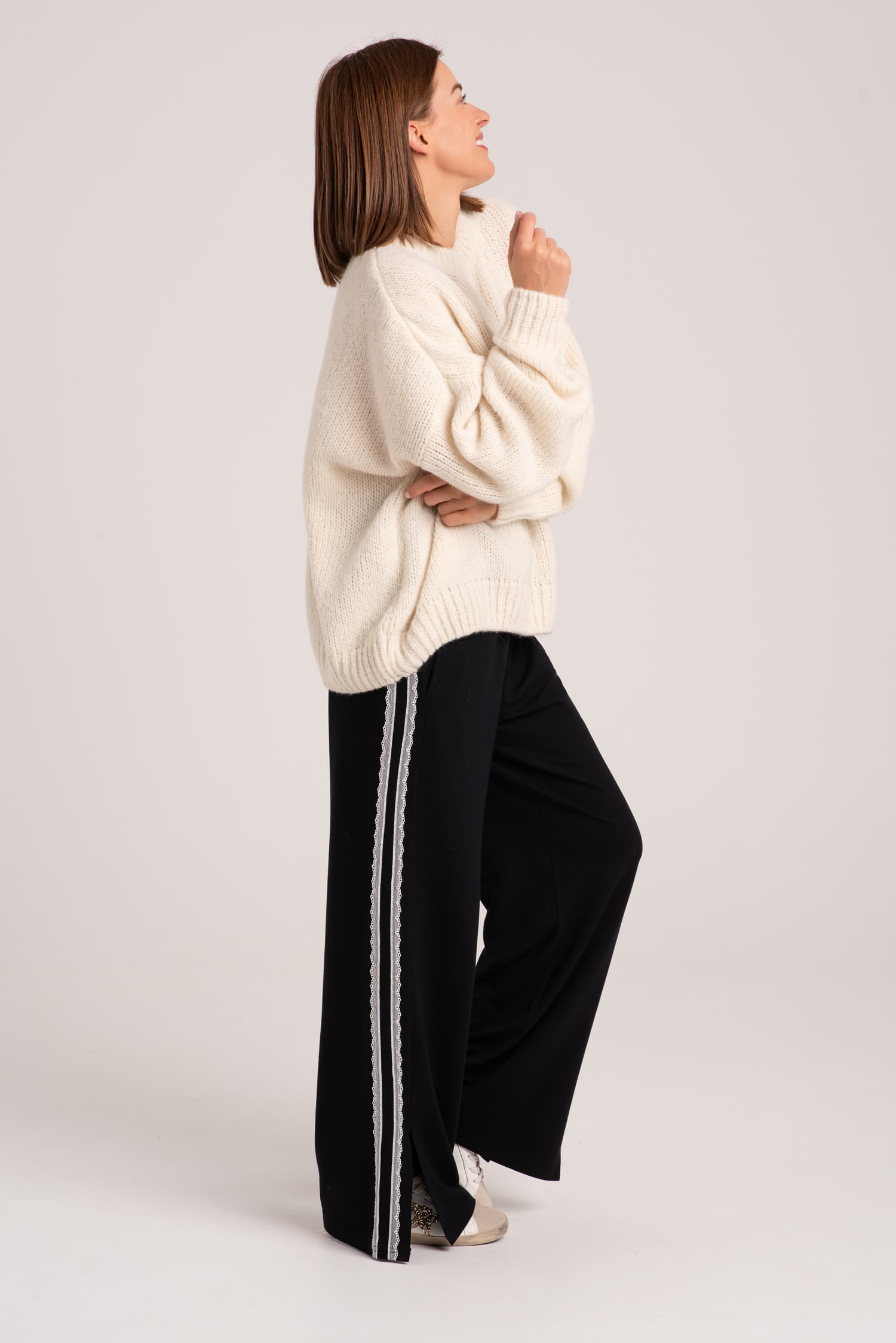 Sweter Sophie Ecru - zdjęcie 7