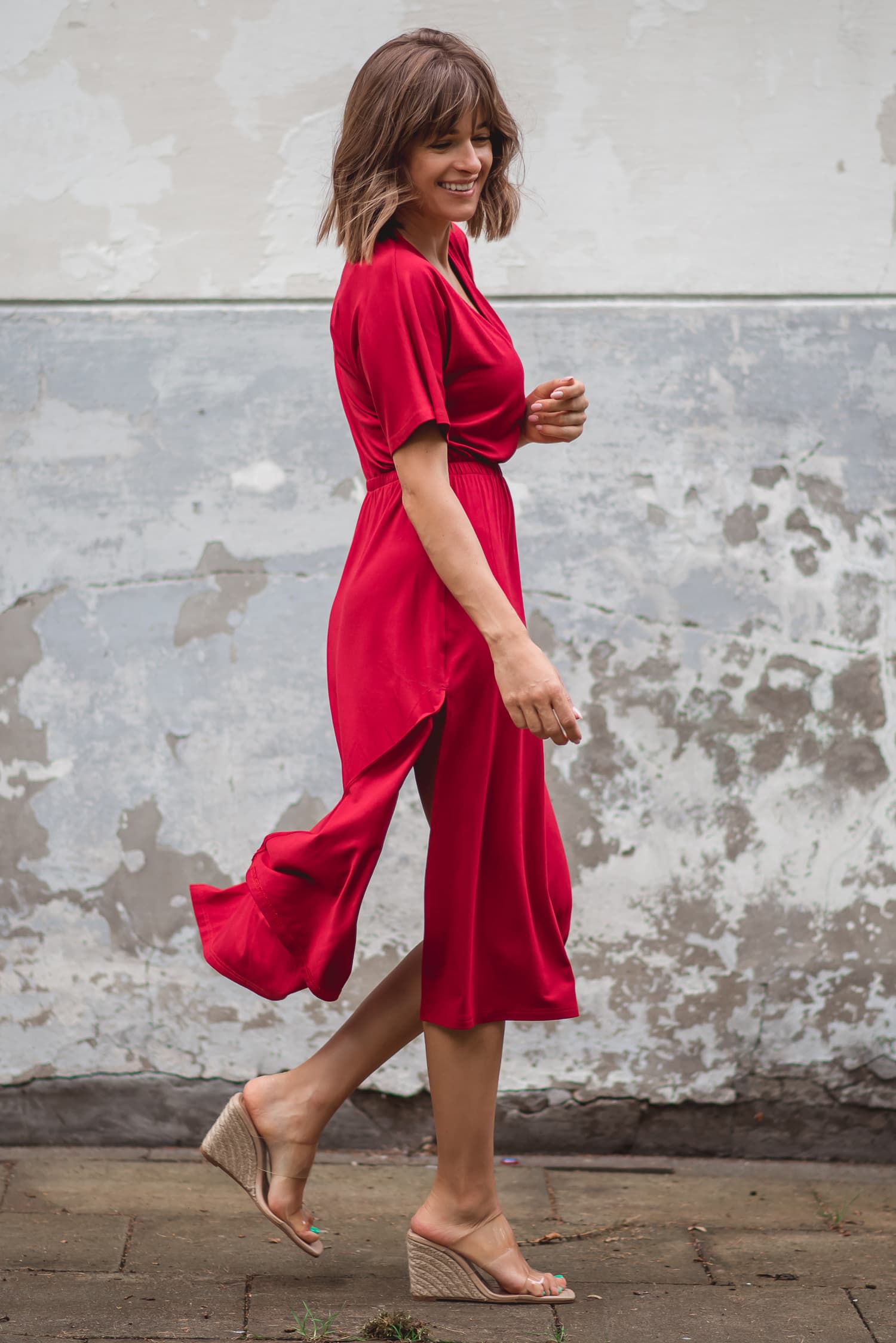 Sukienka Rosa - czerwona