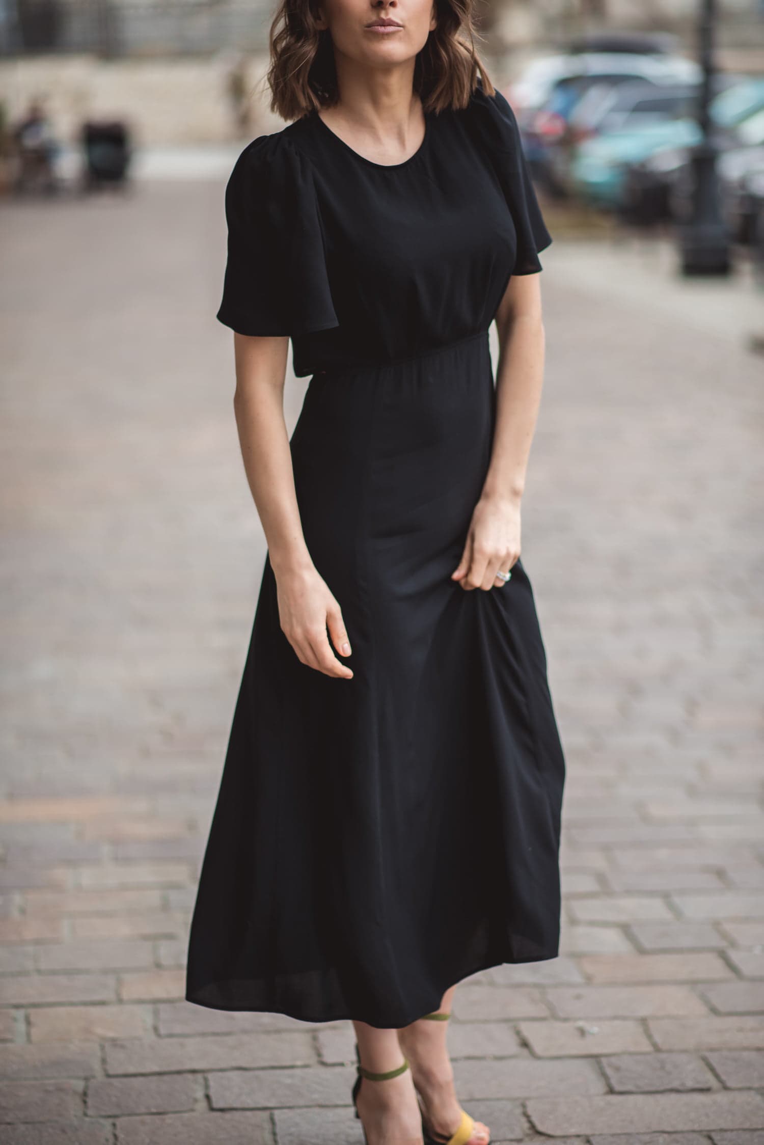 Sukienka z odkrytymi plecami SUMMER - czarna - widok 2