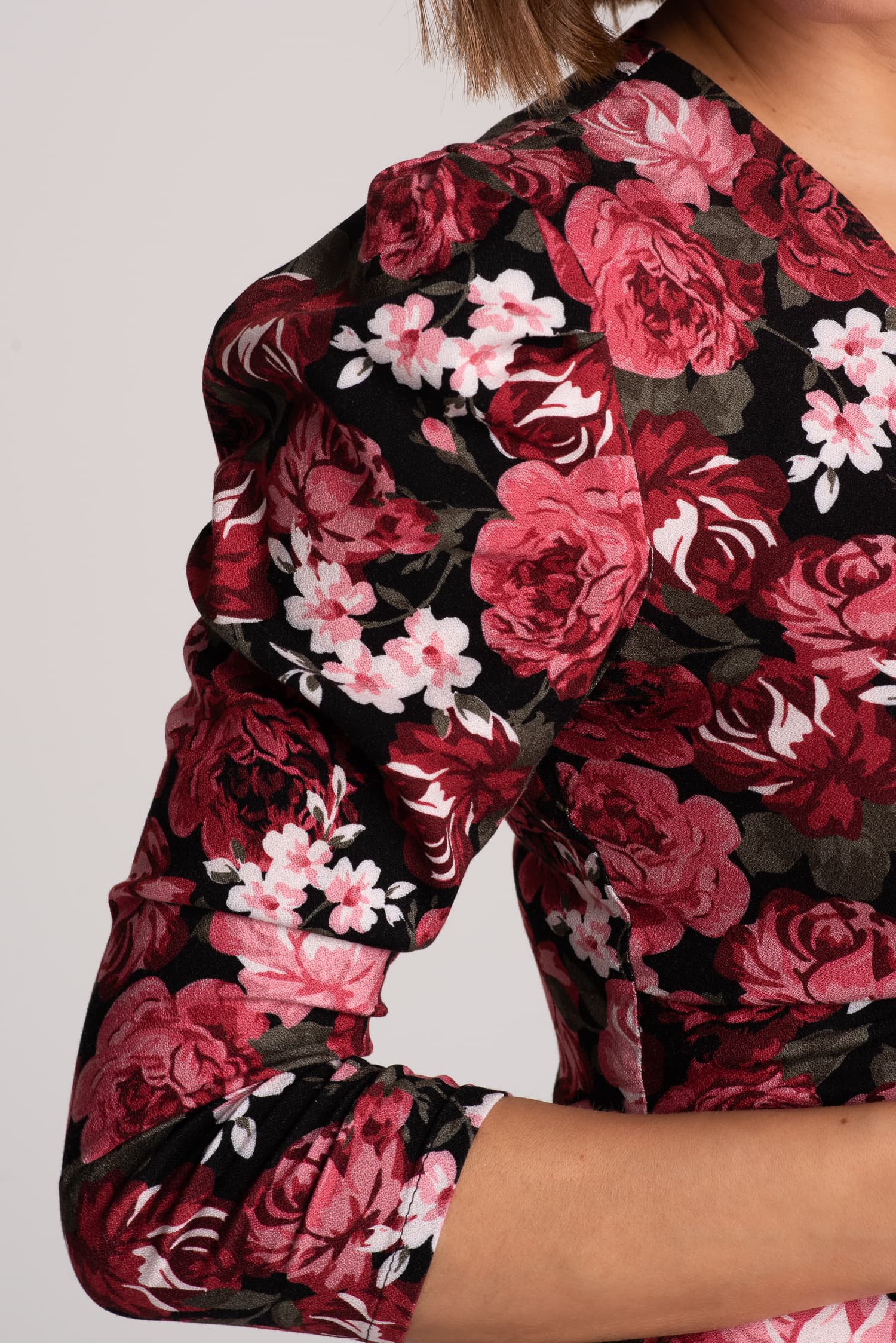 Sukienka z elastycznej wiskozy Eliana long - zdjęcie 6