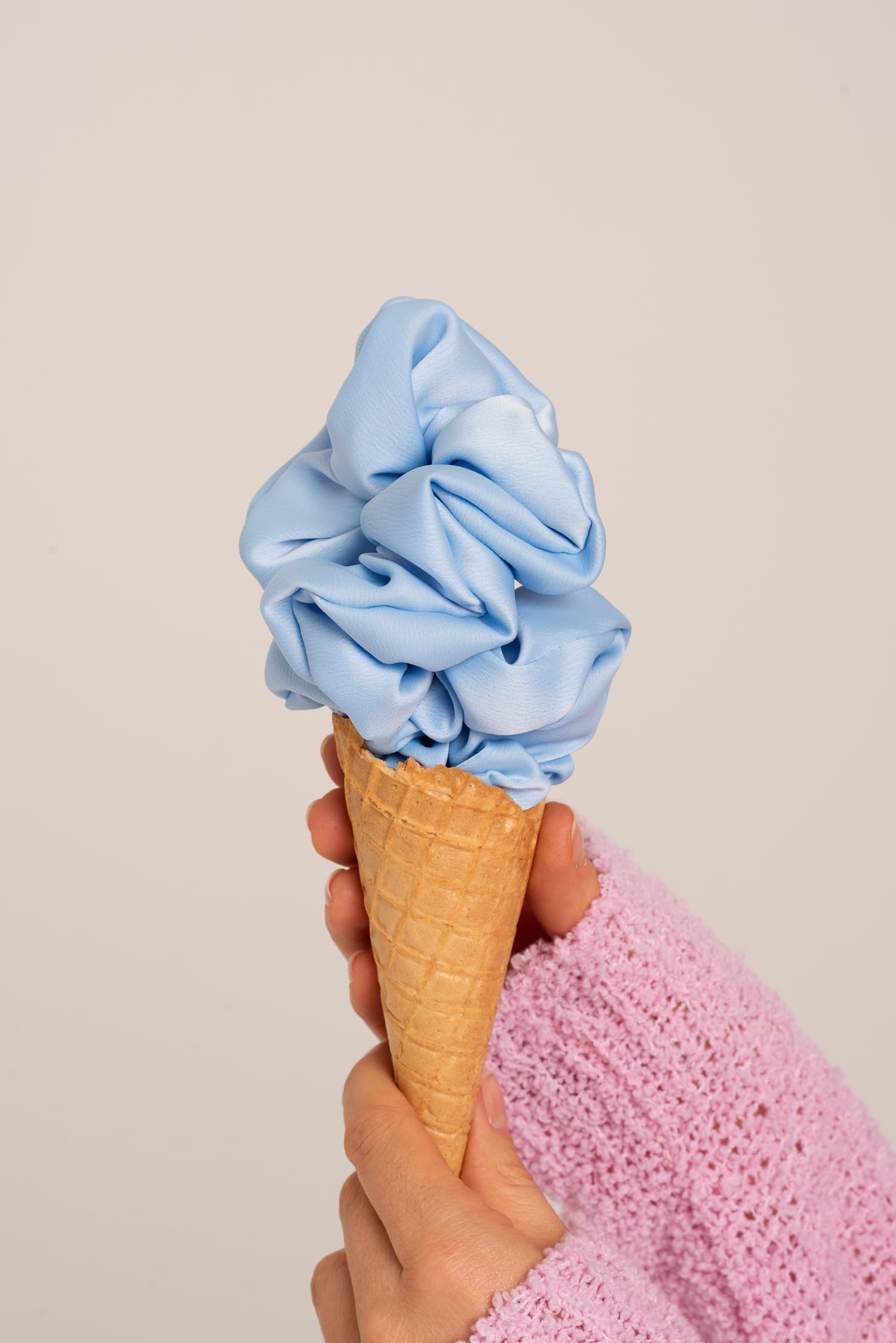 Gumka do włosów scrunchie (kolory) - zdjęcie 7