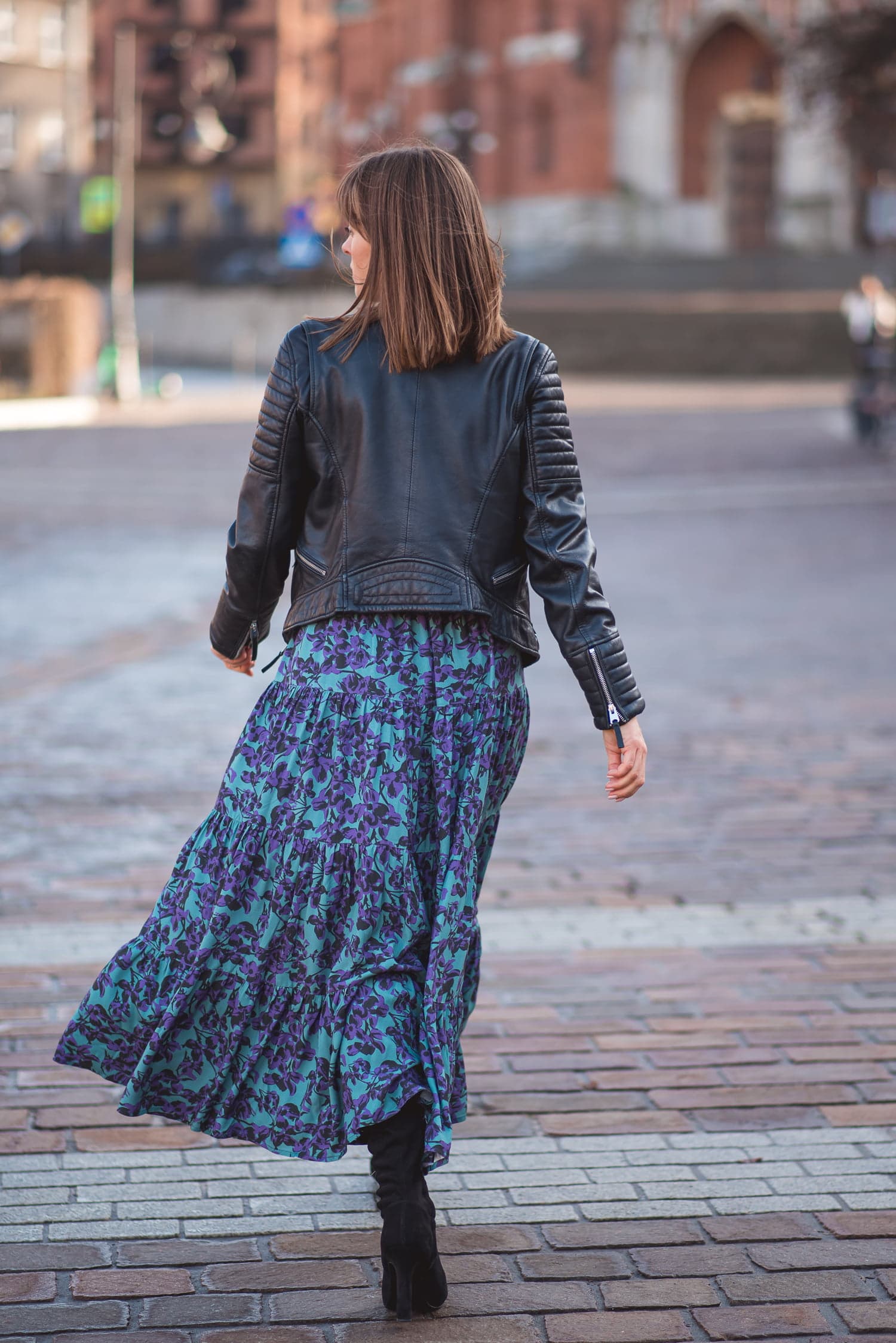 Sukienka SPEŁNIENIE - kwiaty - zdjęcie 7