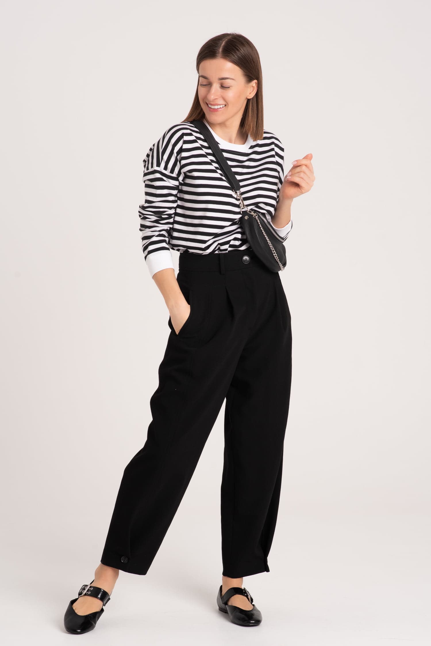 Longsleeve w pasy HANNAH - zdjęcie 6